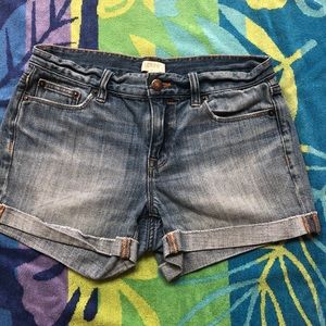 J Crew Denim Shorts